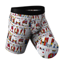 The Strip Poker | Playing Cards Ball Hammock® Boxer - Long Leg - Shinesty