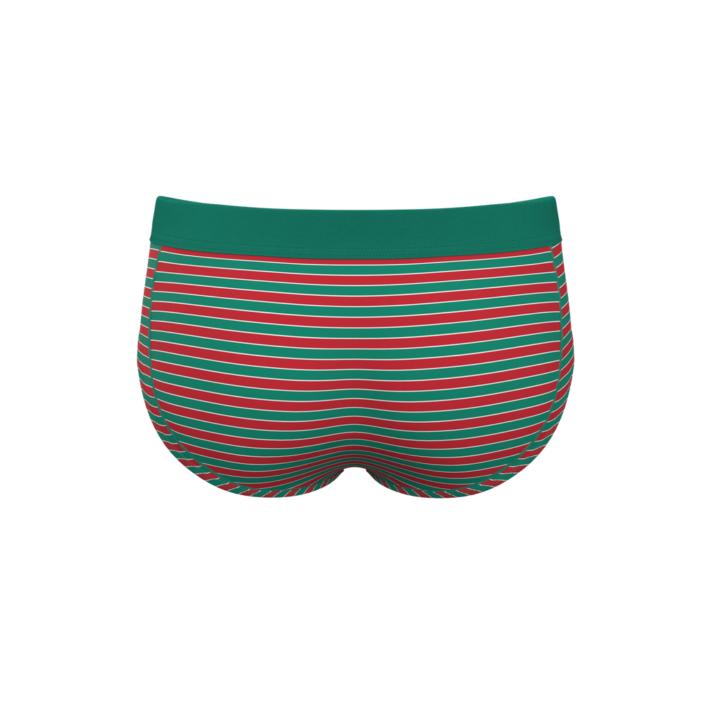 The Stripe Club | Christmas Striped Ball Hammock® Pouch Underwear Briefs - Shinesty