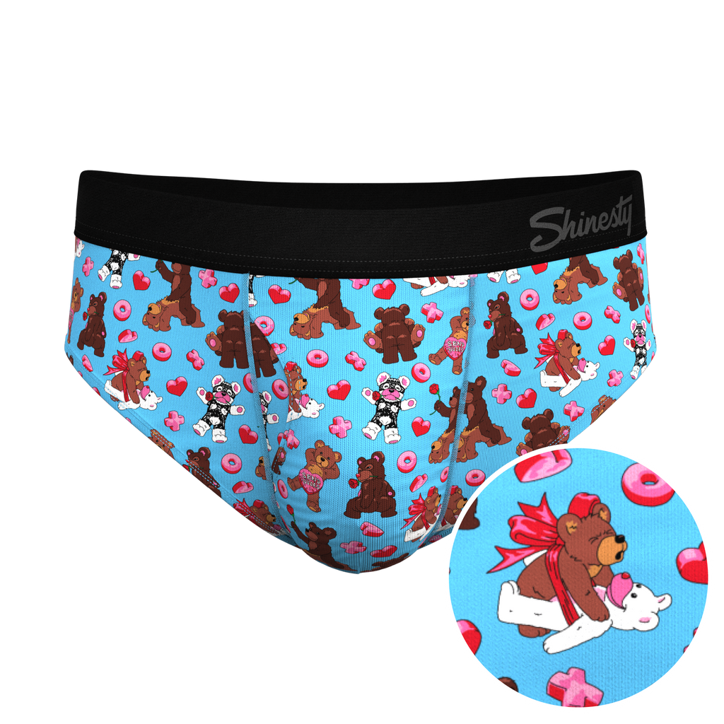 The Stuffed Animal | Teddy Bear Ball Hammock® Pouch Underwear Briefs - Shinesty