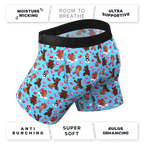 The Stuffed Animal | Teddy Bear Ball Hammock® Pouch Underwear With Fly - Shinesty