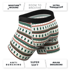The Stuffed Stocking | Fair Isle Christmas Tree Ball Hammock® Pouch Underwear - Shinesty