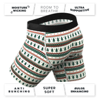 The Stuffed Stocking | Fair Isle Christmas Tree Ball Hammock® Boxer - Long Leg - Shinesty