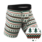 The Stuffed Stocking | Fair Isle Christmas Tree Ball Hammock® Boxer - Long Leg - Shinesty