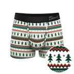 The Stuffed Stocking | Fair Isle Christmas Tree Ball Hammock® Pouch Trunks Underwear - Shinesty