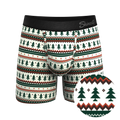 The Stuffed Stocking | Fair Isle Christmas Tree Ball Hammock® Pouch Underwear - Shinesty