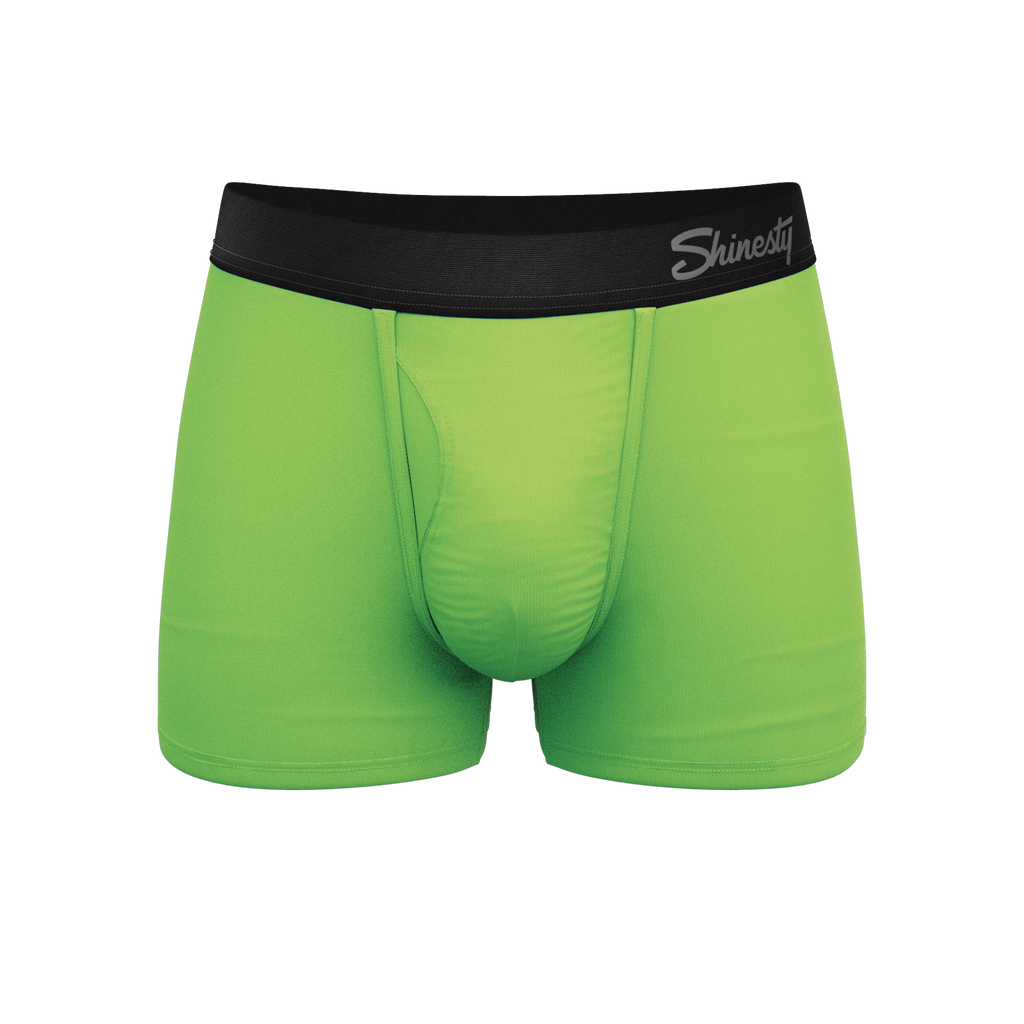 The Supernova | Bright Green Ball Hammock® Pouch Trunks Underwear - Shinesty