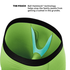 The Supernova | Bright Green Ball Hammock® Boxer - Long Leg - Shinesty