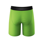 The Supernova | Bright Green Ball Hammock® Boxer - Long Leg - Shinesty