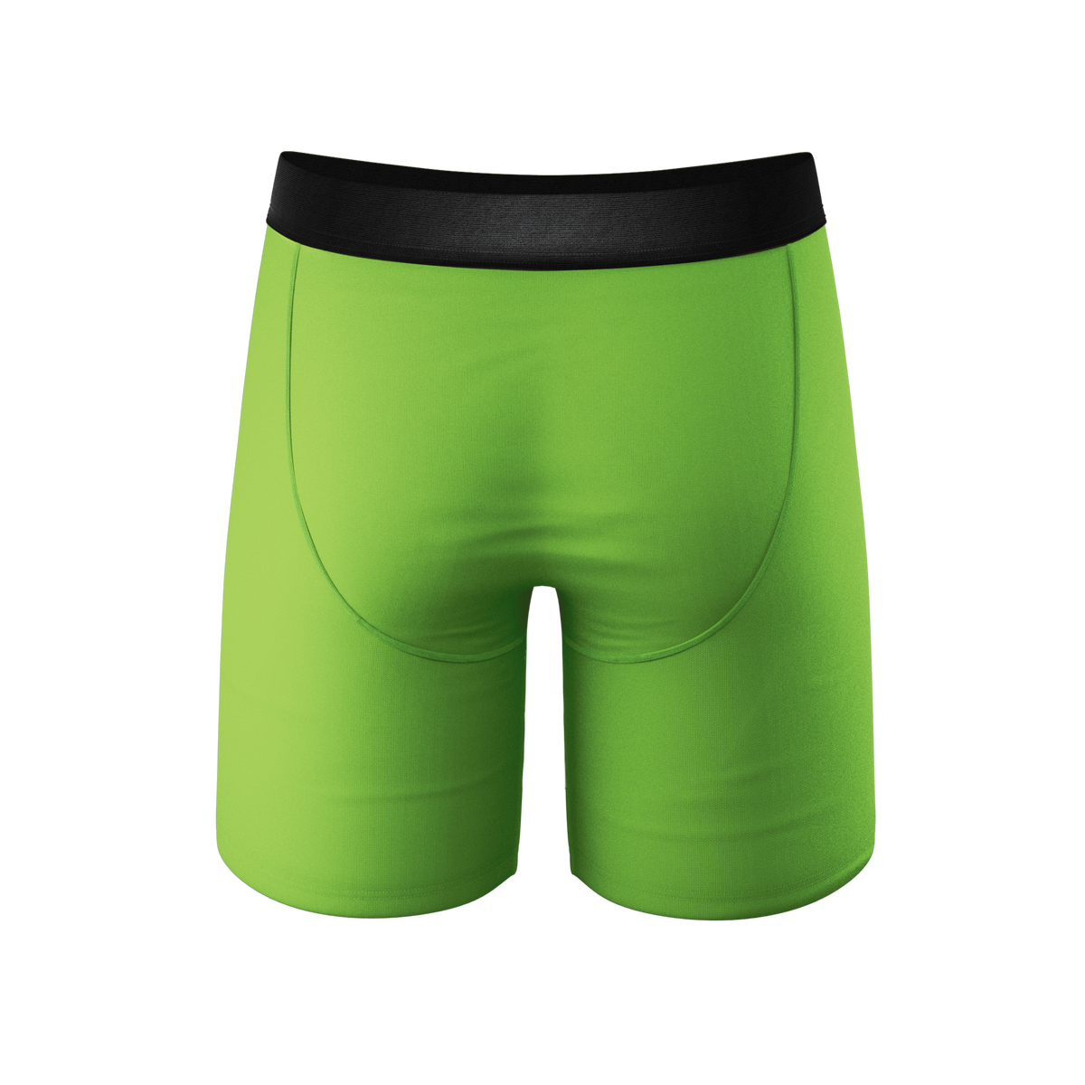 The Supernova | Bright Green Ball Hammock® Boxer - Long Leg - Shinesty