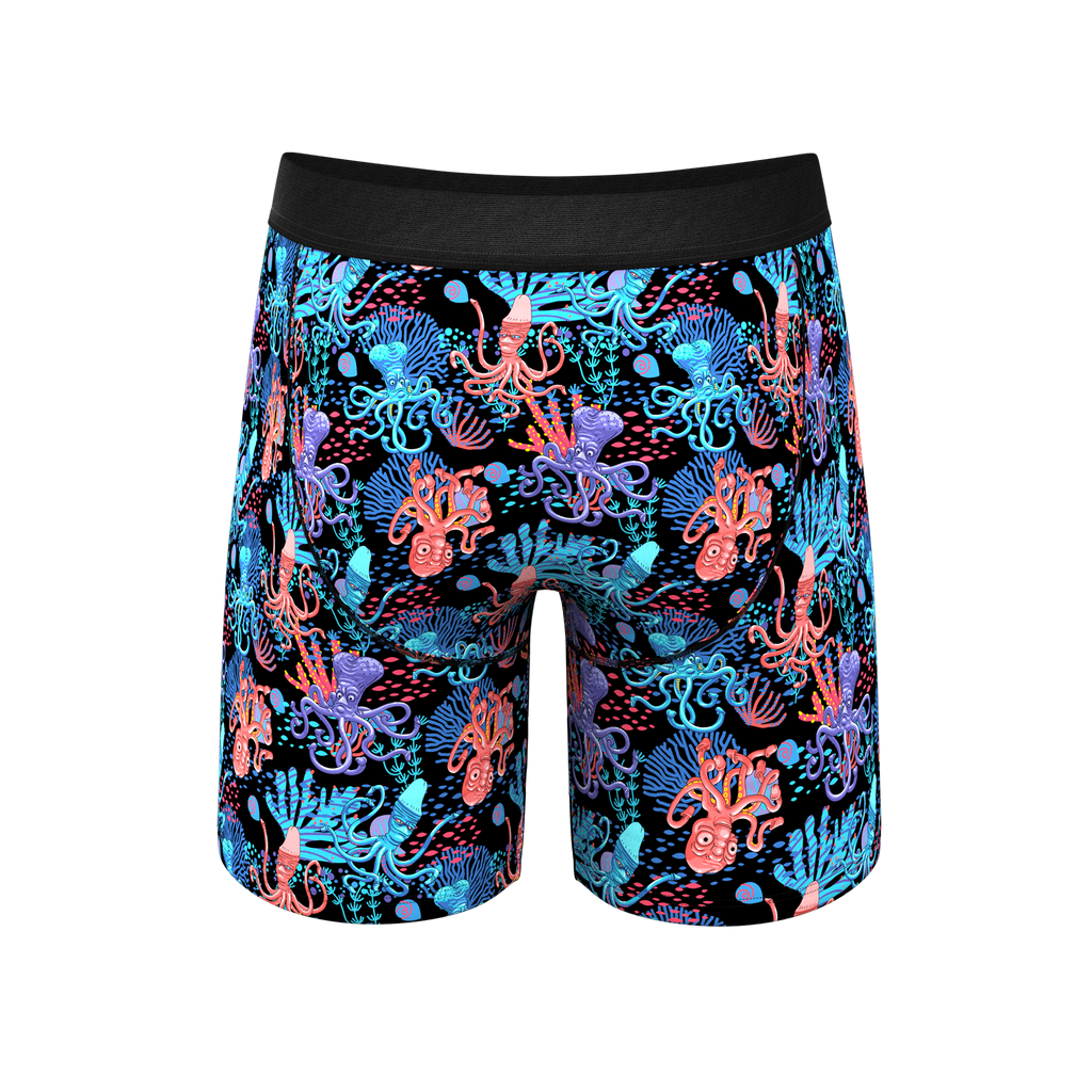 The Swollen Tentacles | Octopus Ball Hammock® Boxer - Long Leg - Shinesty