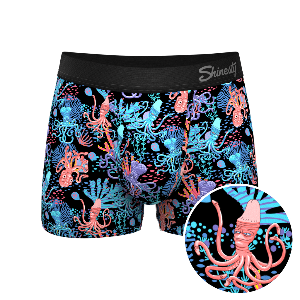 The Swollen Tentacles | Octopus Ball Hammock® Pouch Trunks Underwear - Shinesty