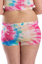 The Flower Child | Tie Dye Modal Boyshort Underwear - Shinesty