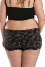 The Free For All | Glow In The Dark Dice Modal Boyshort Underwear - Shinesty