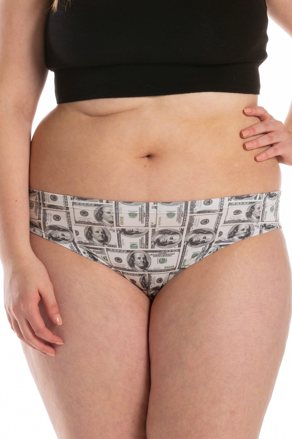 The High Roller | Money Modal Bikini Underwear - Shinesty