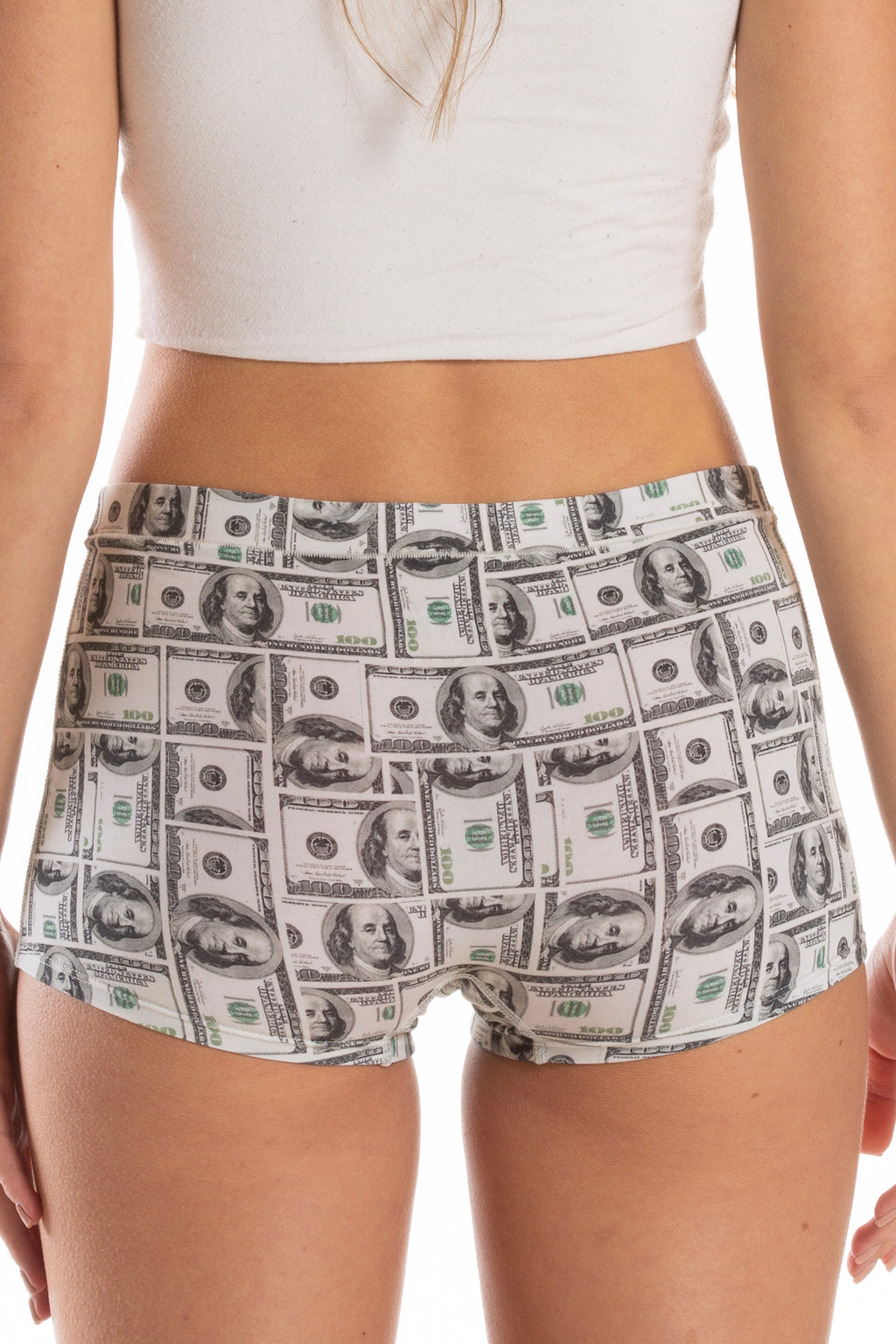 The High Roller | Money Modal Boyshort Underwear - Shinesty