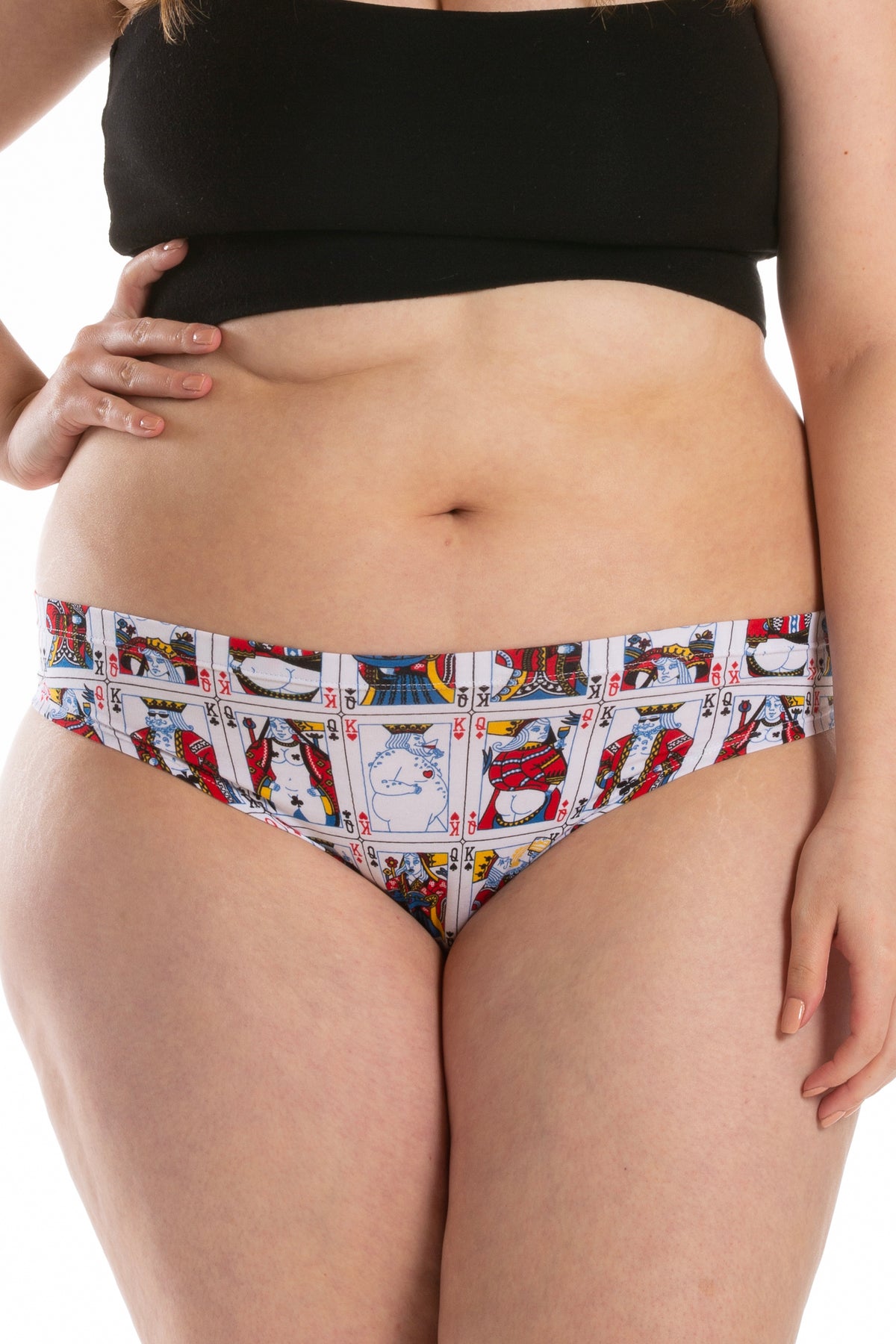 The Strip Poker | Playing Cards Modal Bikini Underwear - Shinesty
