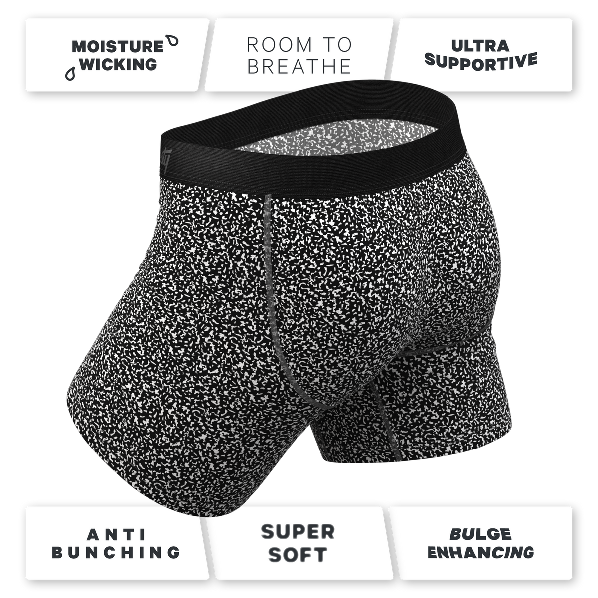The Teachers Pet | Composition Notebook Ball Hammock® Pouch Underwear With Fly - Shinesty