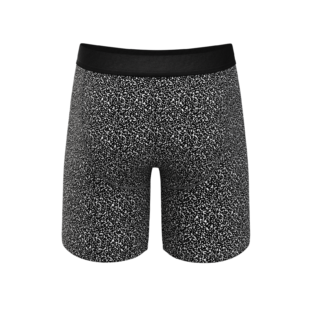 The Teachers Pet | Composition Notebook Ball Hammock® Boxer - Long Leg - Shinesty