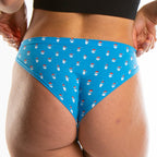 The 50 Shades Of Santa | Santa Faces Modal Bikini Underwear - Shinesty