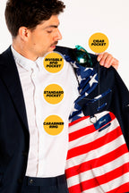 The Alpha | American Flag Ultimate Suit - Shinesty