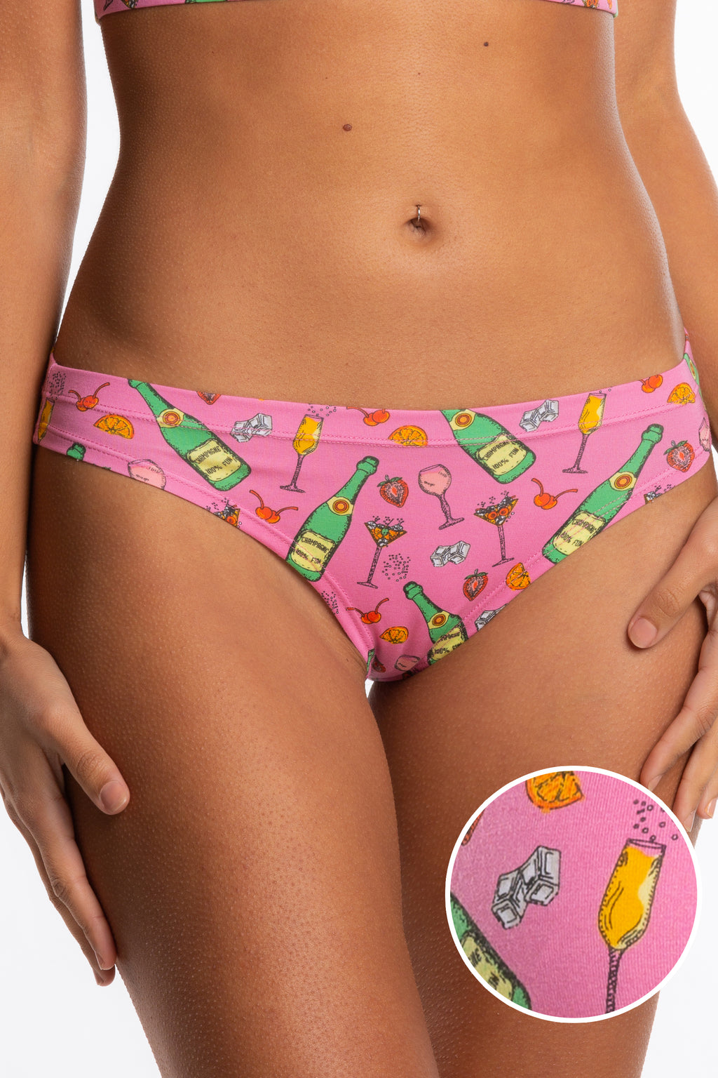 The Aperitif | Champagne Modal Bikini Underwear - Shinesty