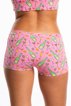 The Aperitif | Champagne Modal Boyshort Underwear - Shinesty