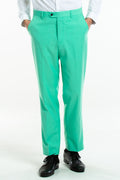 The Atlantic | Teal Pastel Suit Pants - Shinesty