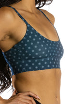 The Avalanche | Color Changing Snowflake Boob Hammock™ Scoop Bralette - Shinesty