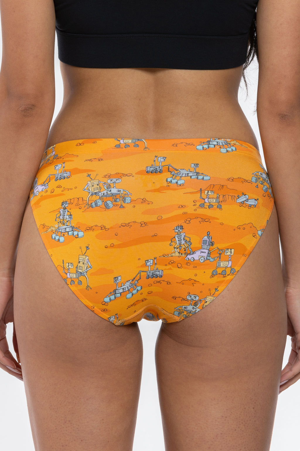 The Bend Rover | Space Robots Modal Bikini Underwear - Shinesty