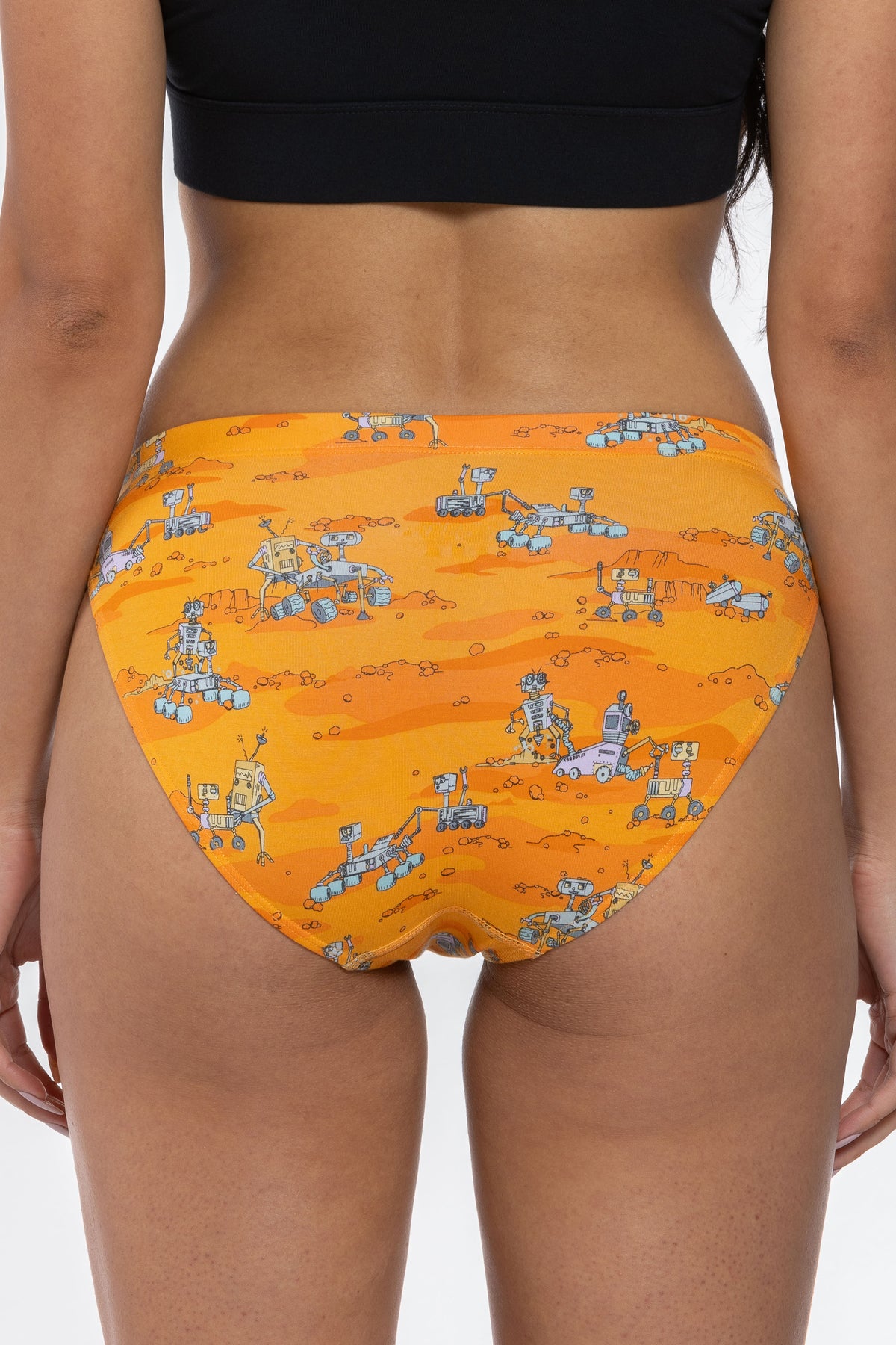 The Bend Rover | Space Robots Modal Bikini Underwear - Shinesty