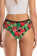 The Bongstera | Tropical Weed Cheeky Underwear - Shinesty