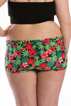 The Bongstera | Tropical Weed Modal Boyshort Underwear - Shinesty