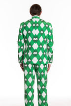 The Cabbage Connoisseur | Green Argyle St. Patrick's Day Suit - Shinesty