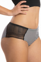 The Canine's Canine | Houndstooth Lace Bikini - Shinesty