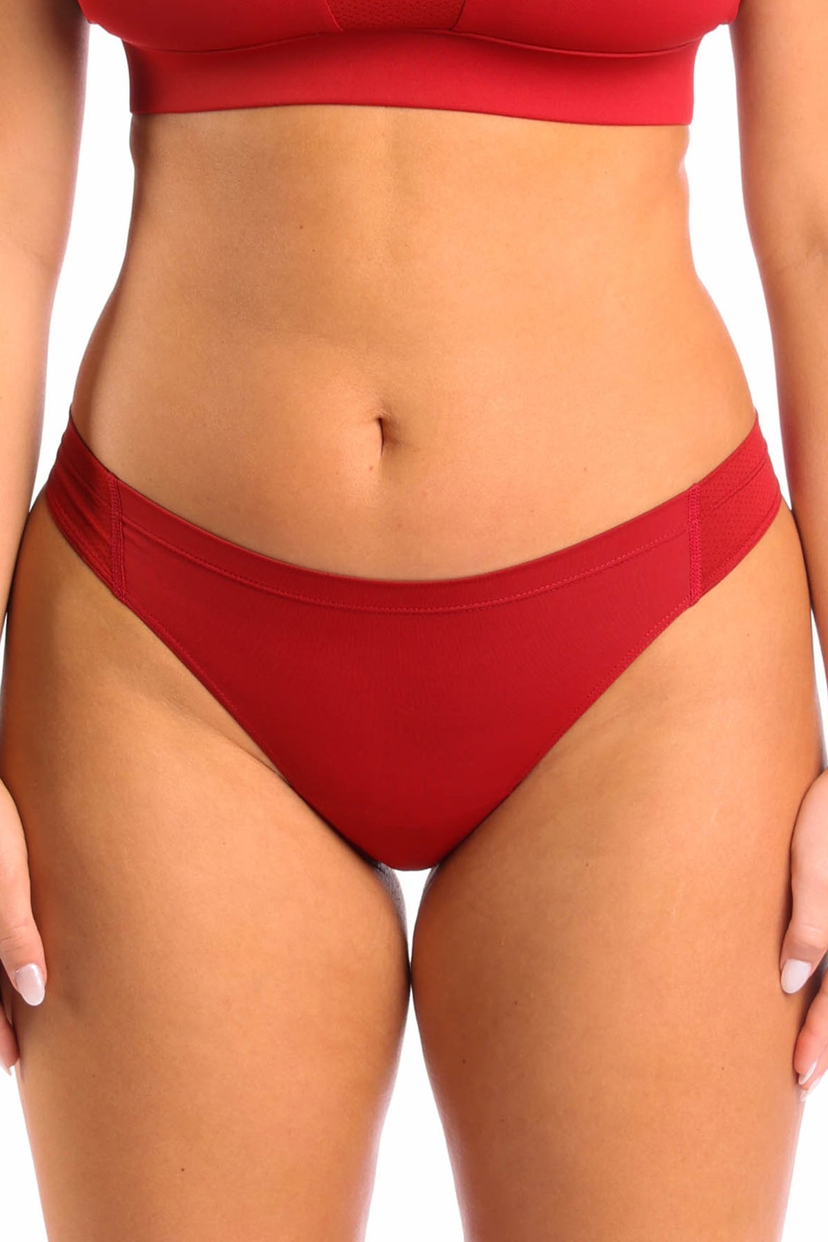 The Cherry Pie | Burgundy paradICE™ Cooling Thong - Shinesty