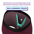 The Chili Pepper | Dark Red paradICE™ Cooling Ball Hammock® Underwear - Shinesty
