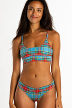 The Crisscross Applesauce | Plaid Bikini Underwear - Shinesty