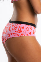 The Cupid Shuffle | Glow in the Dark Valentines Day Cheeky Underwear - Shinesty