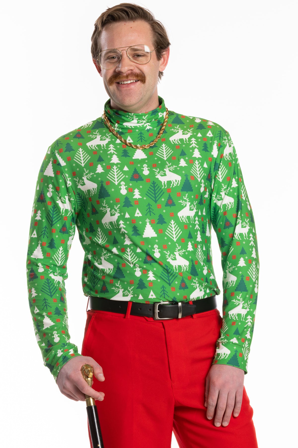 The Dasher Did Dancer | Reindeer Christmas Turtleneck - Shinesty