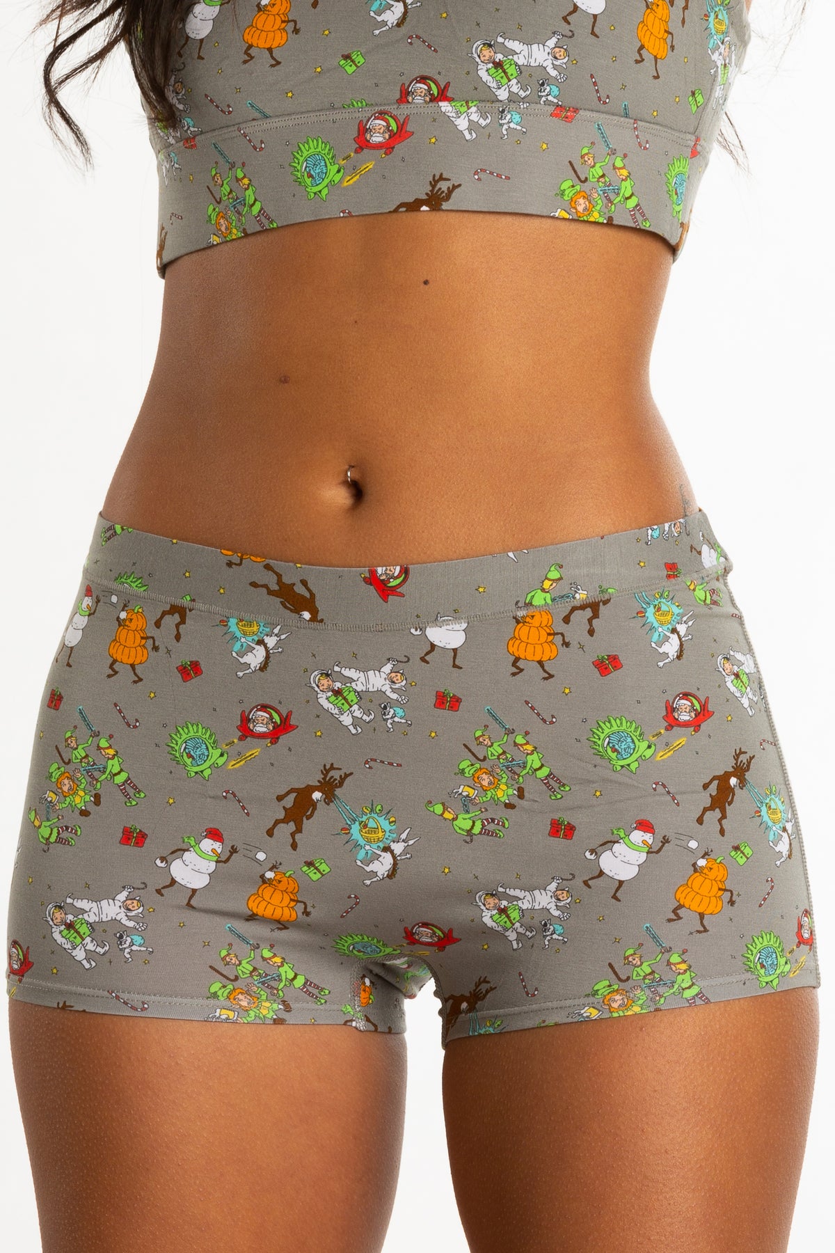 The Duel | Holiday Boyshort Underwear - Shinesty
