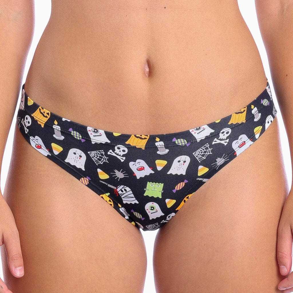 The Good Ghouls | Halloween Themed Bikini Underwear - Shinesty