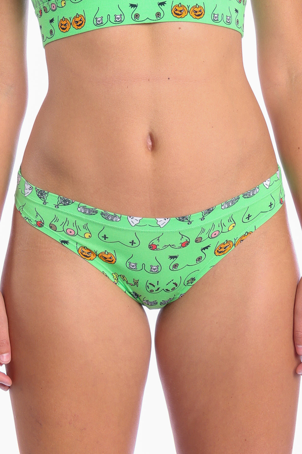 The Haunted Honkers | Halloween Bust Modal Bikini Underwear - Shinesty