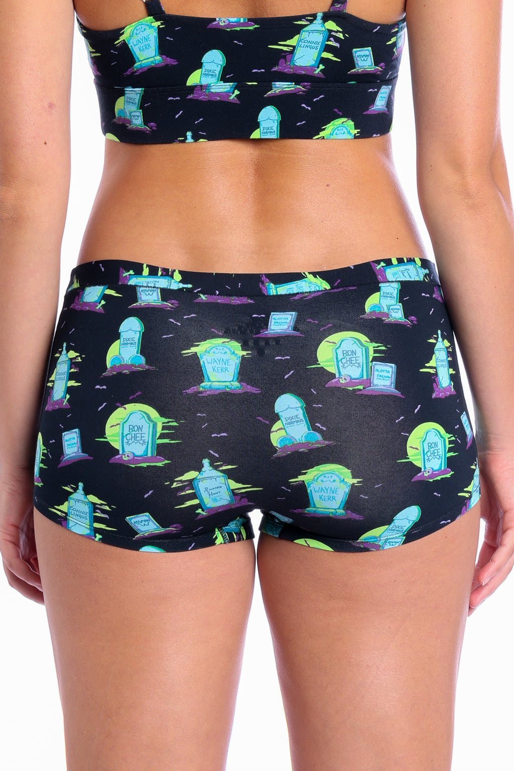 The Headstone | Tombstone Modal Boyshort Underwear - Shinesty