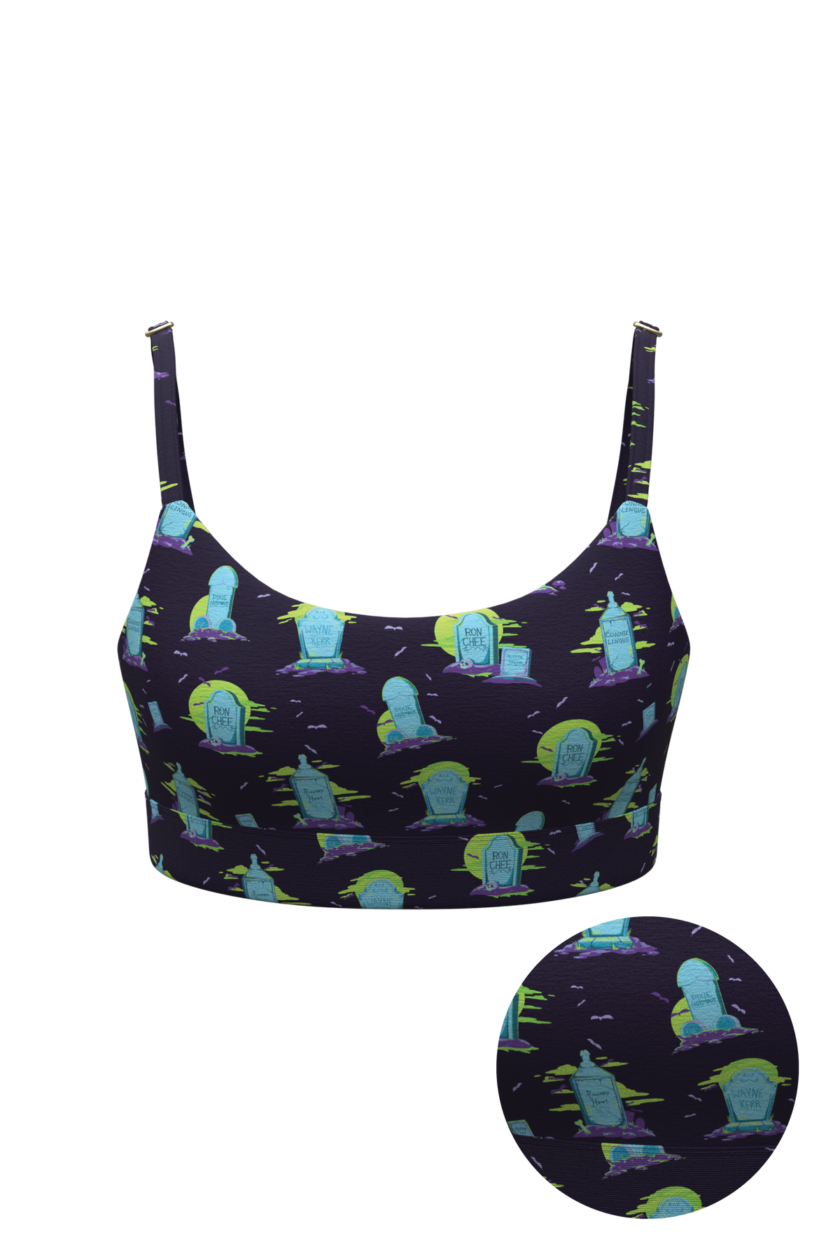 The Headstone | Tombstone Boob Hammock™ Scoop Bralette - Shinesty