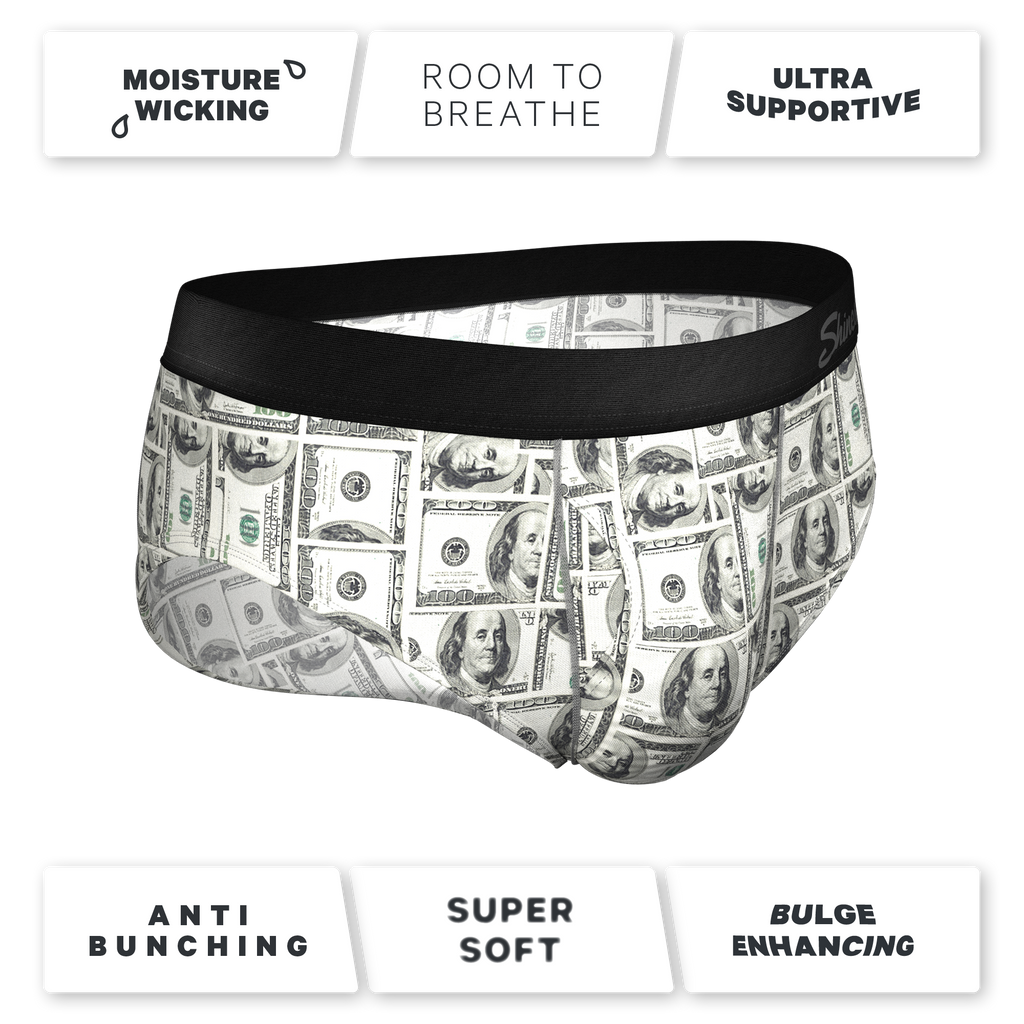 The High Roller | Money Ball Hammock® Pouch Underwear Briefs - Shinesty