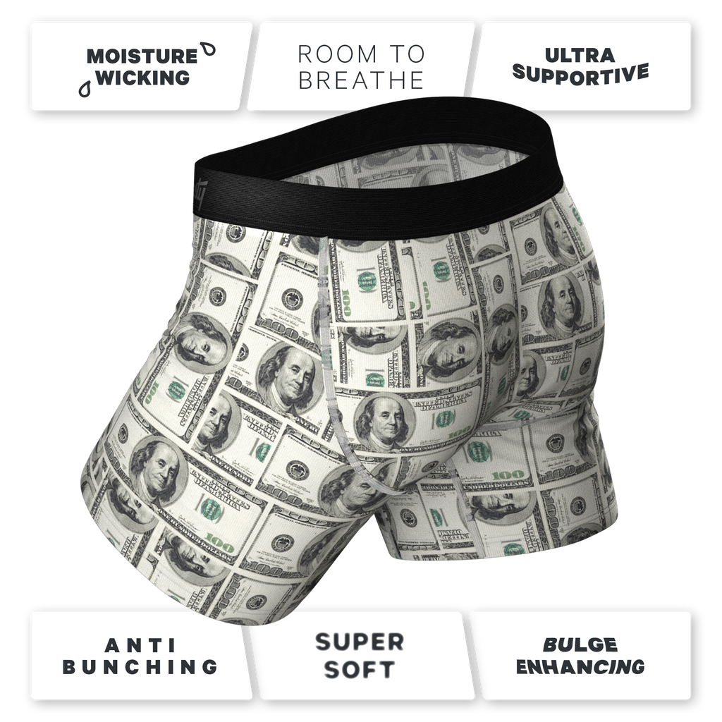 The High Roller | Money Ball Hammock® Pouch Underwear - Shinesty