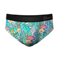 The Hot Tropic | Tropical Flamingo Ball Hammock® Underwear Briefs - Shinesty