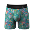 The Hot Tropic | Tropical Flamingo Ball Hammock® Pouch Underwear - Shinesty