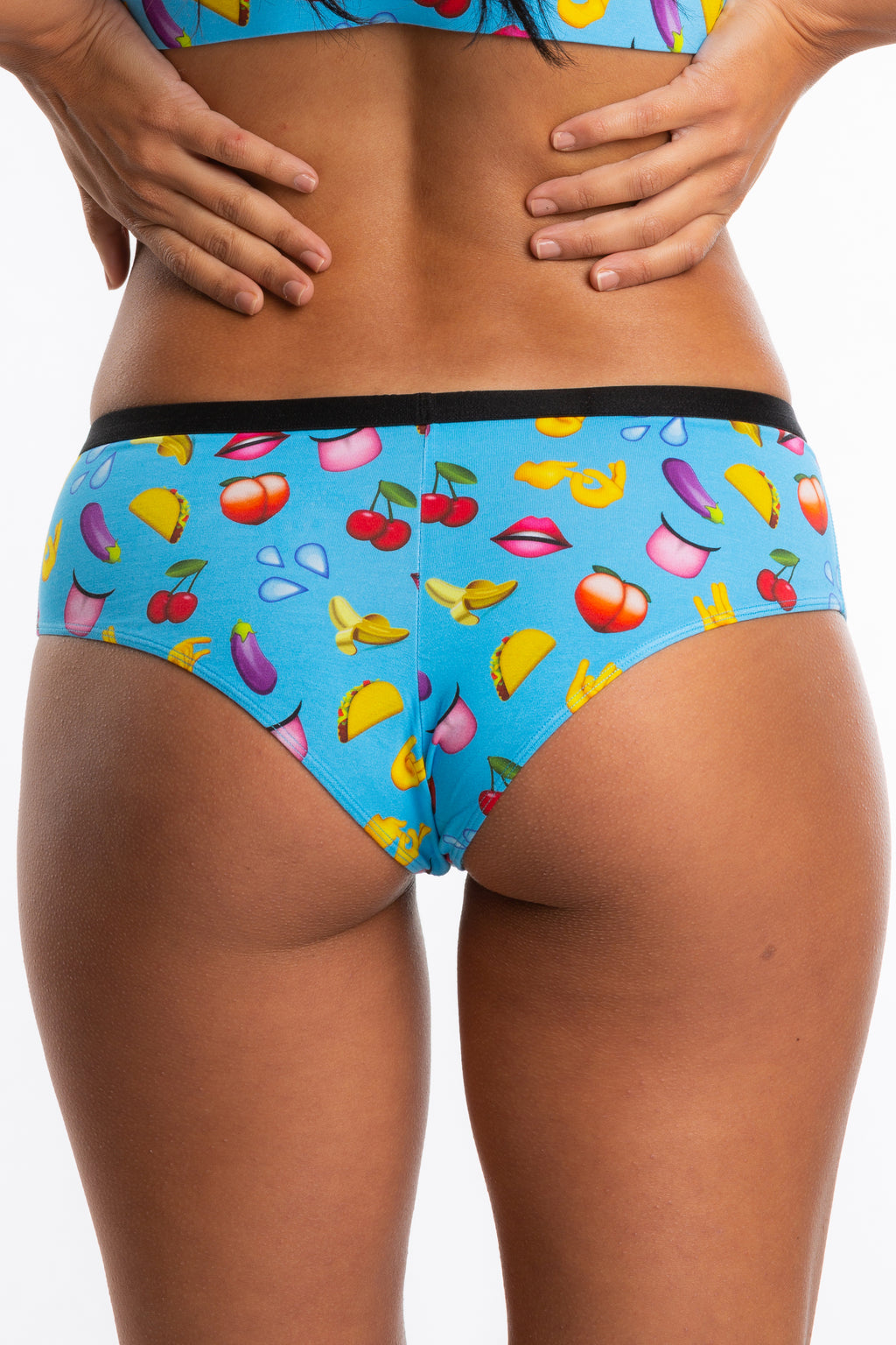 The Innuendo | Emoji Cheeky Underwear - Shinesty