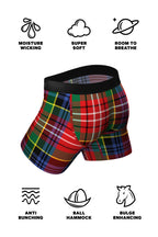 The Kiss Me There | Mistletoe Ball Hammock Boxer® And Bikini Matching Couples Underwear Pack - Shinesty